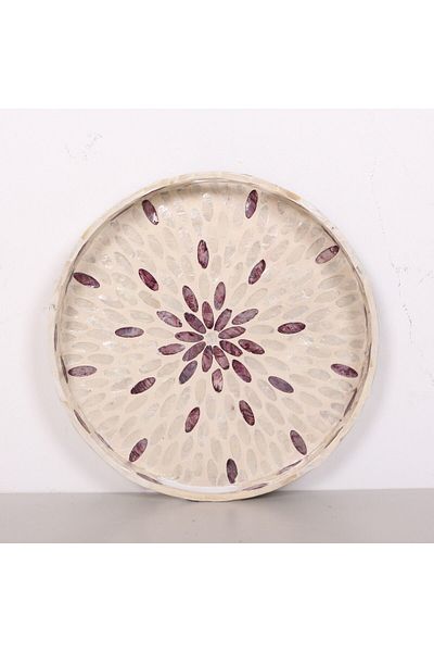 Mylamp بيور سيديف 35x4 سم. صينية فسيفساء بيرليسسينت
