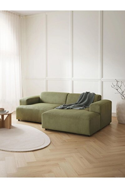 S Home Design Concept Molly Mini 2 Modül Kanepe Köşe Koltuk, Sağ Köşe, Fitill...