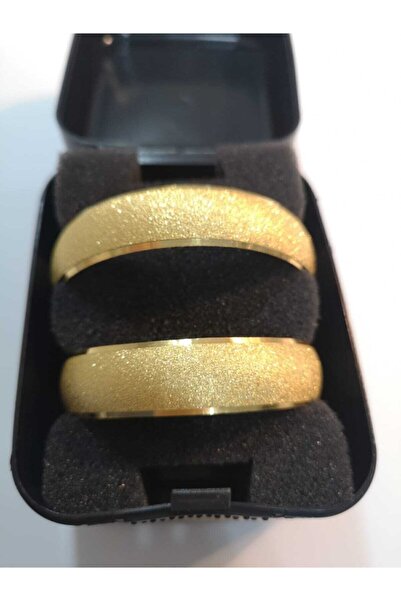 Estakıaccessory Altın Kaplama Imitasyon Kumlu Model Bilezik 22 Ayar 1.5 cm