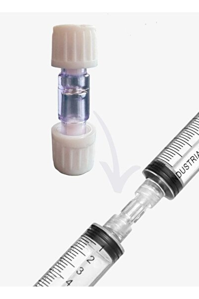 becton dickinson İki Yönlü Luer Lock Akış Konnektörü, Enjektör Ucu Aktarma Ap...