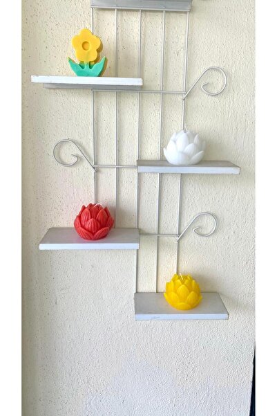 MUMEVİ go mumevi Lotus beyaz dekoratif kokulu mum