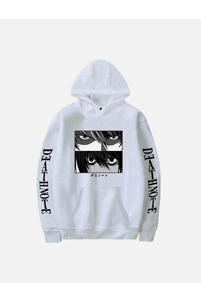 Vordevia Φούτερ και φούτερ με κουκούλα Death Note Unisex - Τυπωμένο με 3 νήματα