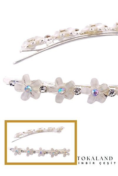 TOKALAND Papatya Tel Toka 2 Adet - Yeni Sezon Kaliteli Kullanışlı Tel Toka - ...