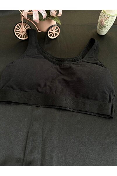 DEZALUX Μαύρο σουτιέν μπουστιέ για νεαρά κορίτσια Dondeza