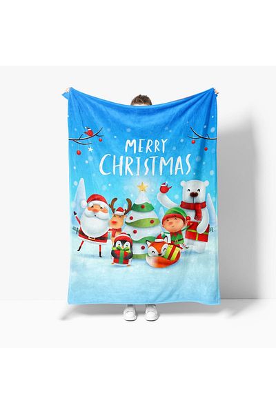 Home Single 3D Dimensional Fleece Duvet Cover Blanket