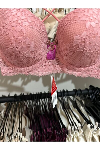 F.K Çapraz Askılı Boş Cup Balenli Bralet Sütyen