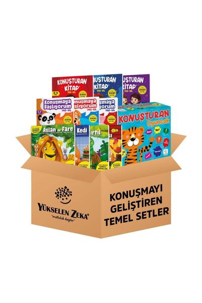 yükselen zeka Konuşmayı Geliştiren Temel Setler Kolisi