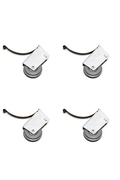 AYRINTISHOP Sürgülü Cam Balkon Eşiksiz Alt Teker 4 Lü