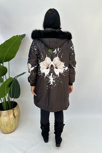 GÖKSEL Plus Size -20 Coat, Protection Design