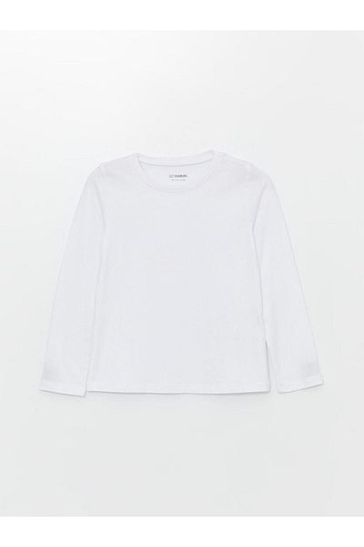LC Waikiki Tricou de bază pentru fete LCW Crew Neck