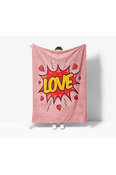 Home Single Fleece Duvet Cover - 3D Printed Size Blanket