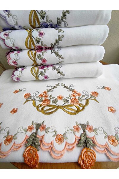 GONCA TEKSTİL Хелена Кадифе Рушник для обличчя - 6 штук 50x90 см