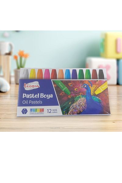 Ticon Set of 12 Pastel Oil Paints