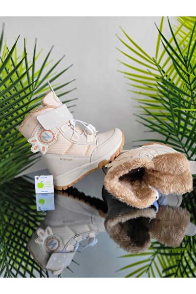 elma bebe Κοριτσίστικες μάλλινες γούνινες αδιάβροχες ανατομικές χειμερινές μπότες βροχής