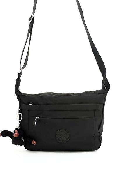 Lifonbag Geantă universitară de mână cu curea încrucișată, cu 5 compartimente...