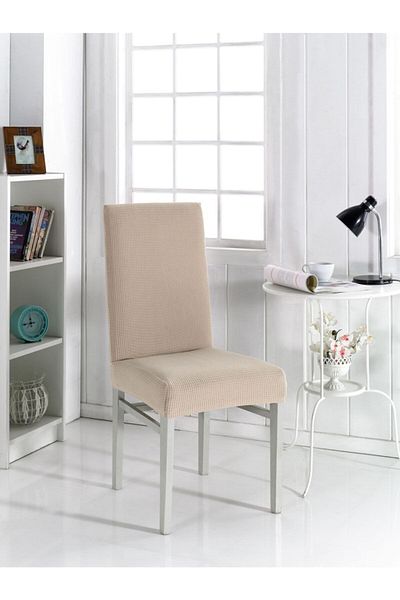 intil Κάλυμμα καρέκλας Mink Colored - 1 Κάλυμμα καρέκλας από ελαστικό και Lycra