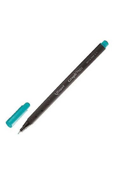 Maped Fineler Pen - Graph Pep S, Sea Blue, 0.4 Mm, Pack of 12