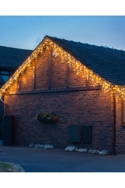 LARVİYA IP65 Dış Mekan Saçak LED Günışığı 2 Metre / 80,60,40 cm Saçak Uzunluğ...