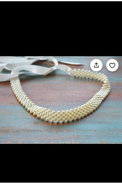 SmY Bag Στάνταρ ζώνη με πέρλες - Χειροποίητο σχέδιο