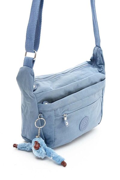 Lifonbag Geantă universitară de mână cu curea încrucișată, cu 5 compartimente, din material ultra-ușor