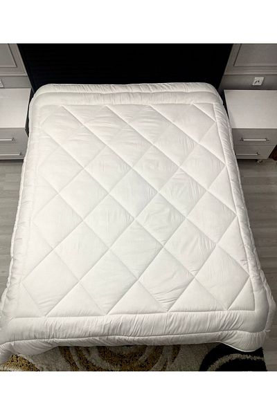 yok yok evim eve dair her şey Double Board Quilted Sewn Microfiber Woven Fabric Silicone Quilt