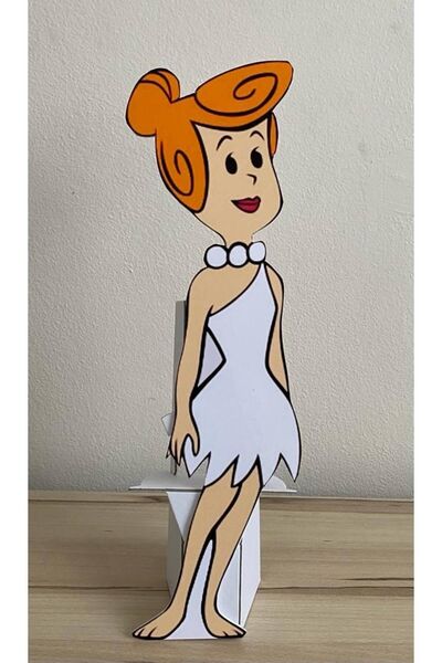 Okarttasarım لوحة واقفة لسطح المكتب من Wilma Flintstone (عصر حجري)