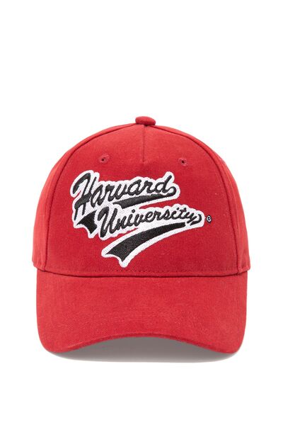 Mavi Harvard Printed Red Hat 092896-34329