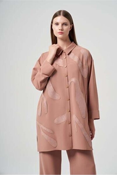 MÜSEMMA Müsemma Büyük Beden Bilge Gömlek