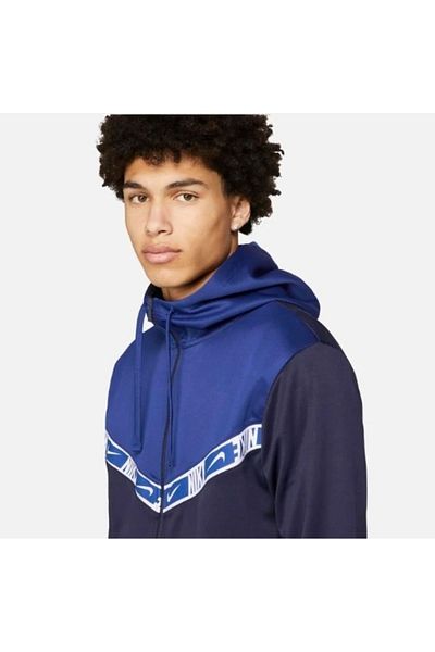 Nike Ανδρικά αθλητικά ρούχα - Φούτερ με κουκούλα με γραφικό πλήρες φερμουάρ