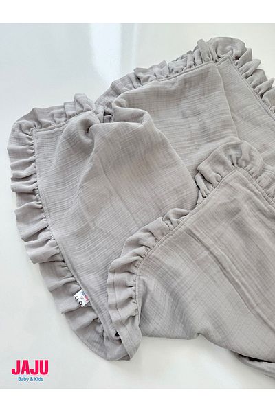 Jaju Baby 100X100 cm Muslin Baby Swaddle Blanket Newborn Baby Bedding Baby Blanket