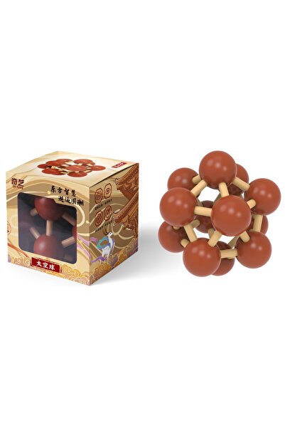 TOYFEST QY Kong Ming Locks Space Ball Hızlı Rübik Zeka Sabır Küpü