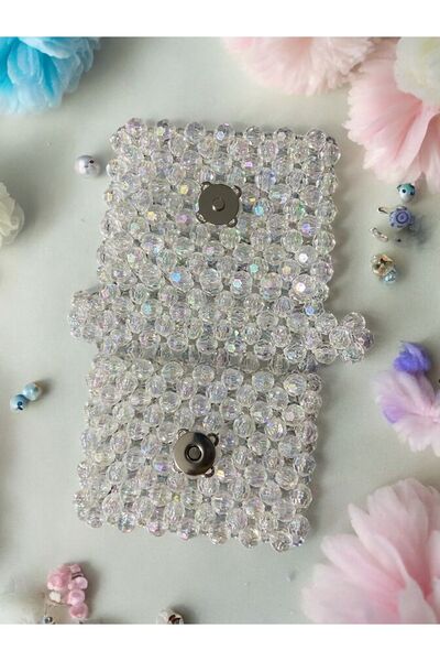 Butik KRİSTAL MİNİ ÇANTA -CÜZDAN KARTVİZİTLİK