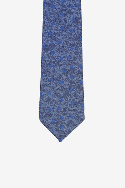 AC&Co / Altınyıldız Classics Cravată pentru bărbați, albastru, bleumarin, cu model