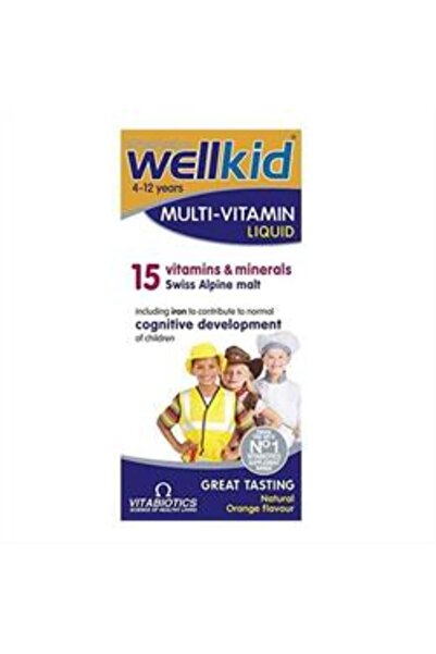 Vitabiotics STD Vitabiotics Wellkid Multivitamin ve Mineraller İçeren Sıvı Ta...