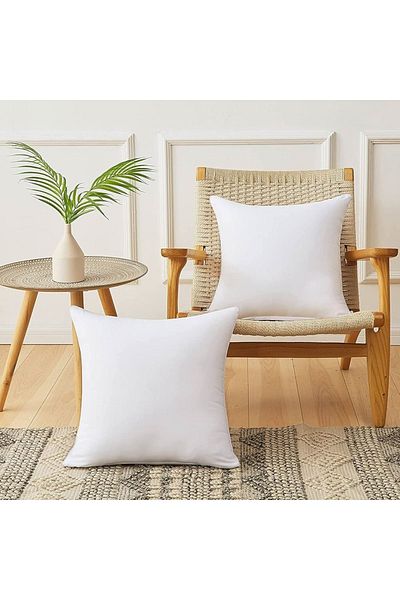 ALTINPAMUK Elite Throw Pillow Inner Pillow 2 Pack 43X43Cm 400 Gr Bead Fiber Filled