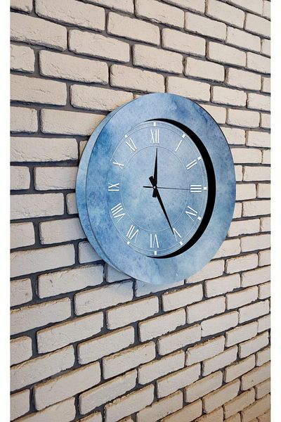 tablohouse Printed Wooden Wall Clock