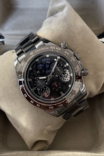 Leerybee İskelet  Desenli Erkek Kol Saati NL-015