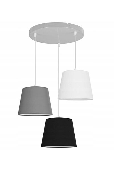 571 Store Chandelier 3 Colored White Hat - Tray Hanger