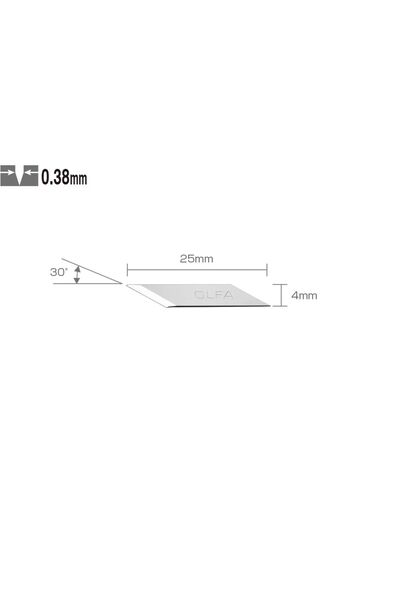 Olfa Kb-5/30 Kretuar Bıçağı Yedeği 30'lu Tüp