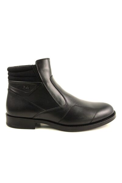 Forelli 31664 Erkek Siyah Deri Comfort Bot