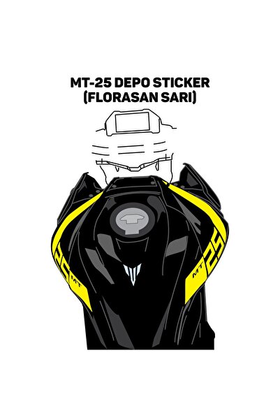 Run Grafik Shop YAMAHA 2019-2024 MT-25 DEPO STİCKER MDL1