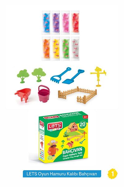 Lets Fun Play Dough Set - Molds