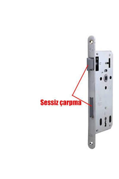 Roi Sessiz Plastik Dilli Kilit 40mm -23mm Oda Sağ Sol Uyumlu