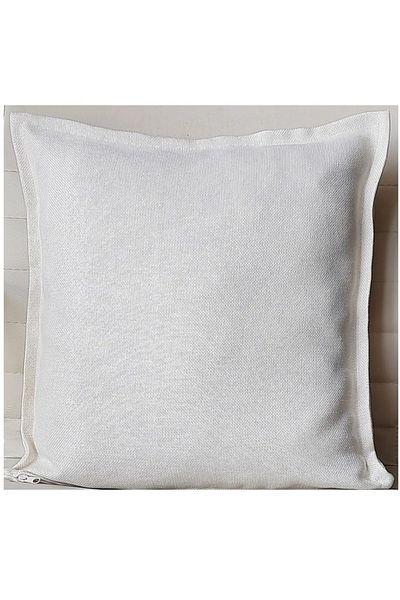 Fabric by Gülçin Φυσική πολύχρωμη μάλλινη υφή - Βασική θήκη για μαξιλάρι