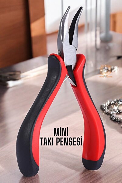 Transformacion Profesyonel Mini Eğri Kargaburun Takı Pensesi 720833