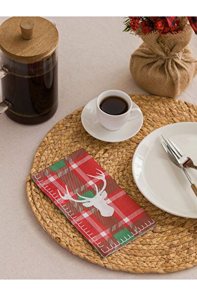 LC Waikiki Karışık Baskılı Yılbaşı Temalı Kağıt Peçete 20'li