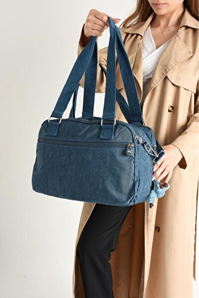 Baginn Geantă de umăr clinker 30*25 cm - buzunare multiple, țesătură ușoară, potrivită pentru utilizare zilnică