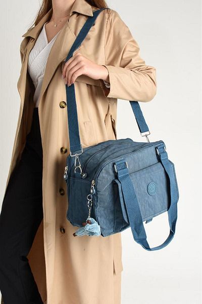 Baginn Geantă de umăr clinker 30*25 cm - buzunare multiple, țesătură ușoară, potrivită pentru utilizare zilnică