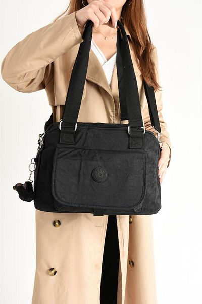 Baginn Geantă de umăr clinker 30*25 cm - buzunare multiple, țesătură ușoară, potrivită pentru utilizare zilnică