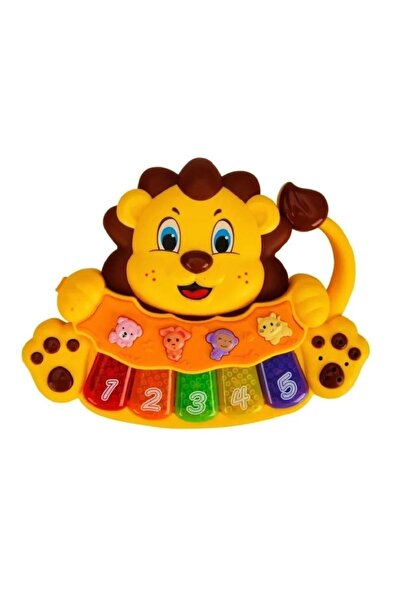 SAZE Masalcı Piyano Aslan Işıklı Müzikli Masal Anlatan Oyuncak Piano